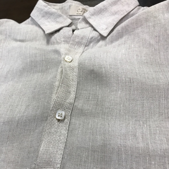 🌟🇮🇹100% CAPRI LINEN SHIRT - Picture 3 of 7